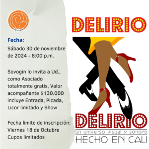 Acompañante Evento fin de año Delirio